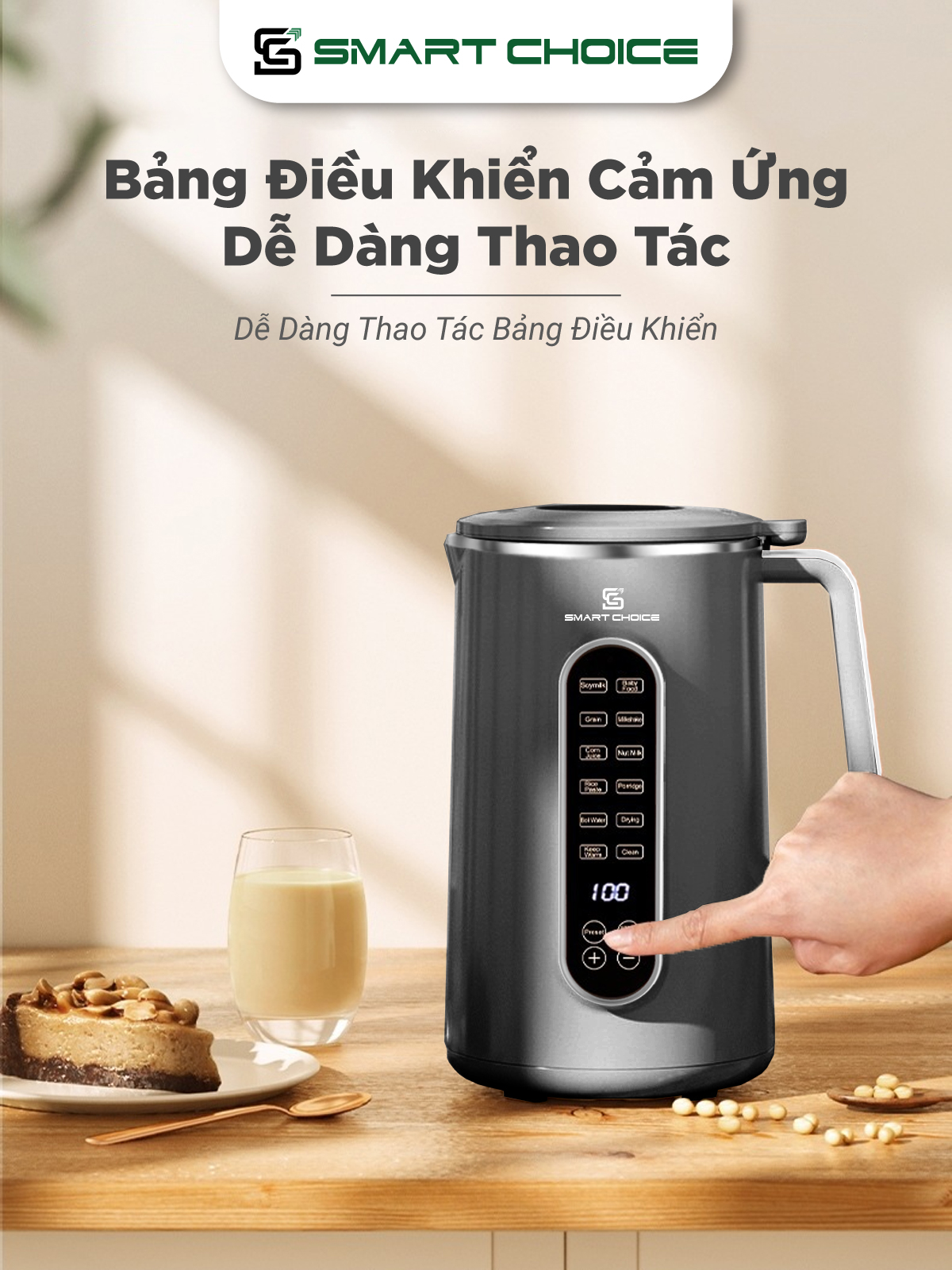 Máy Làm Sữa Hạt SmartChoice SCG-SH001