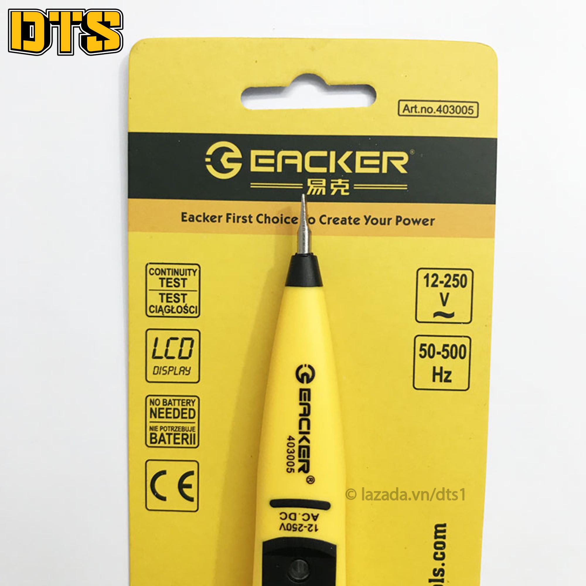 Electronic Electric Tester Displays Eacker Led Parameters - No Batteries Required