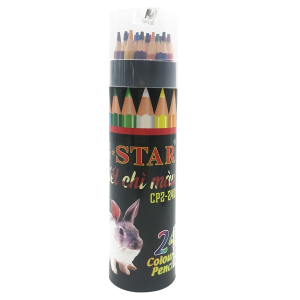 Lon Bút Chì 24 Màu dài Gstar CP2-24D