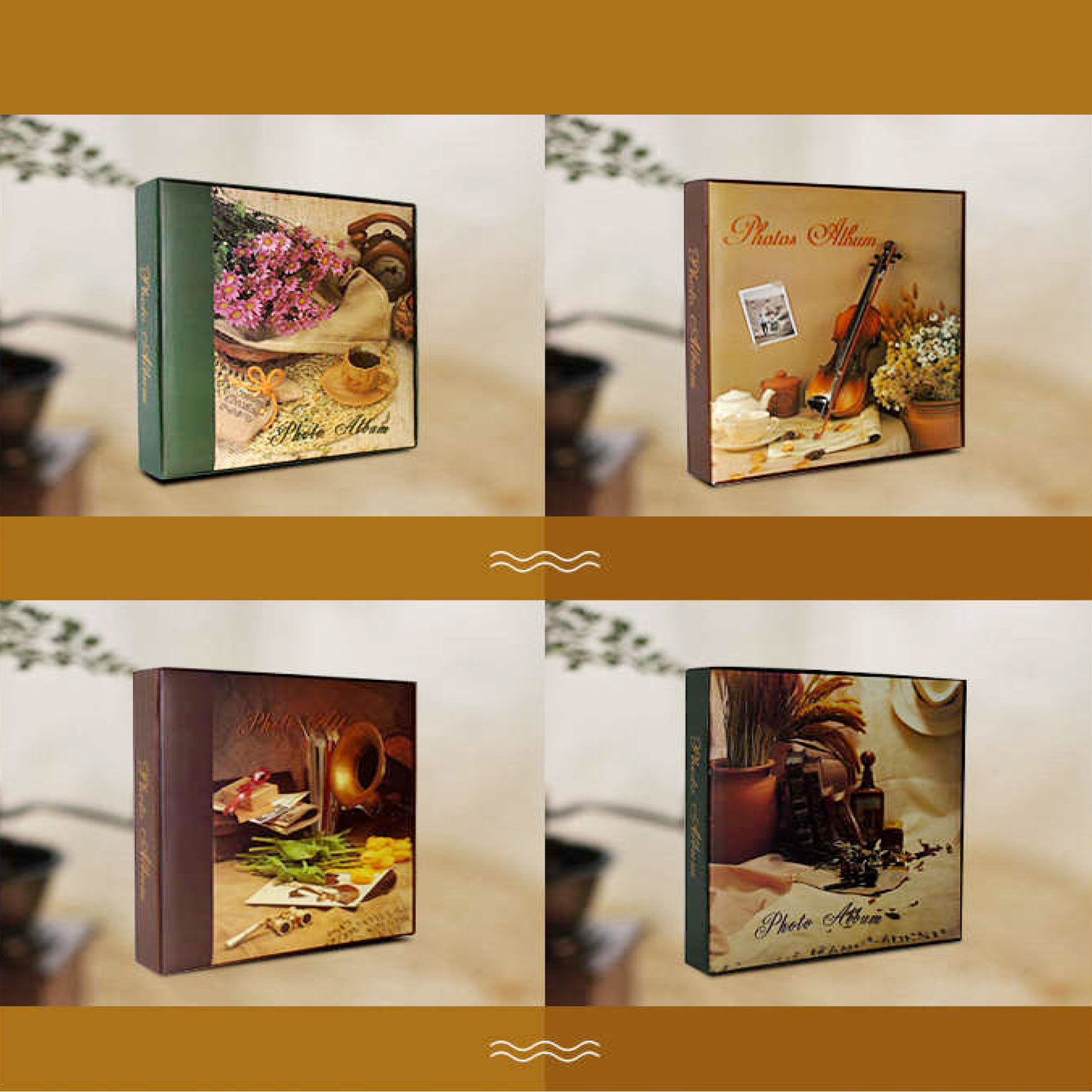 Album dán ảnh cao cấp M048 (160 ảnh 13x18)