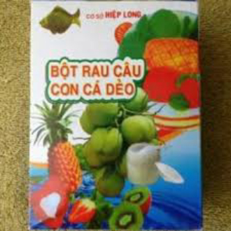 Bột rau câu con cá dẻo 1 gói 10g