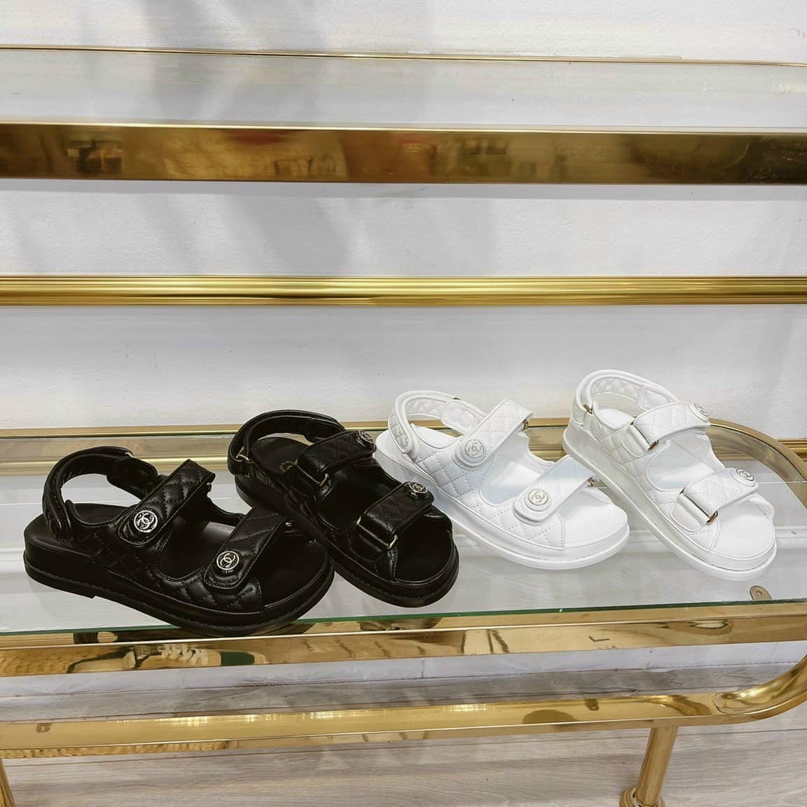 [HCM]SANDAL QUAI DÁN KẺ CHỈ CAO CẤP
