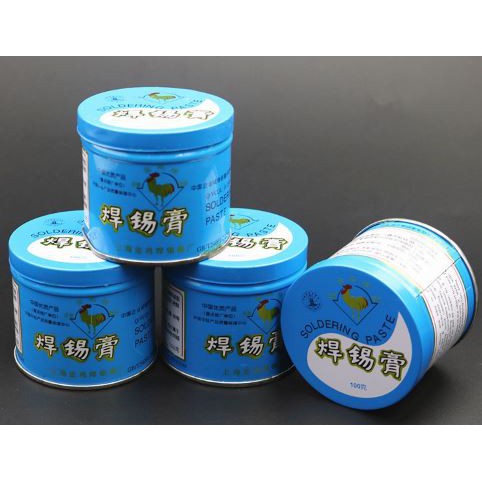 [HCM]Mỡ hàn thiếc 100g hiệu con gà vàng