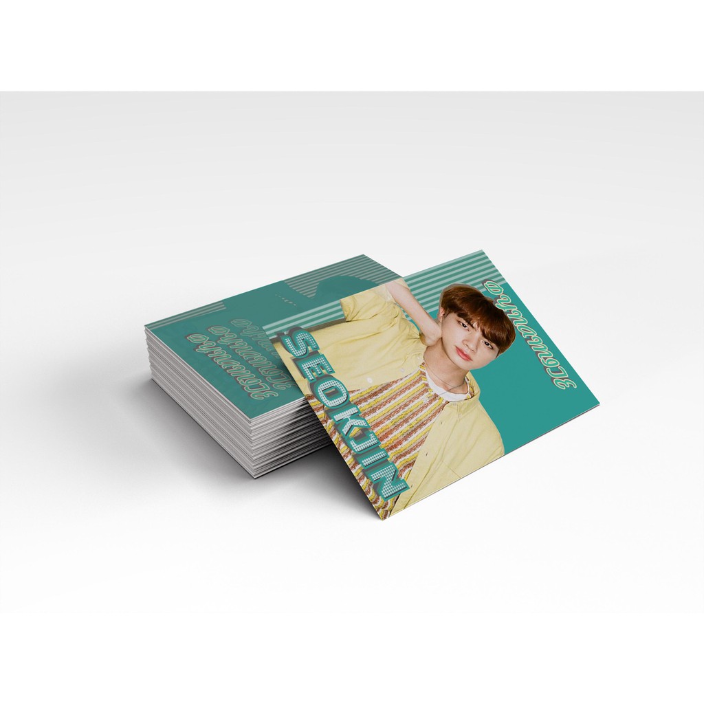 Bộ 7 card BTS Dynamite 2 mặt dày đẹp (7 card) KAS - KPOP ALL STARS