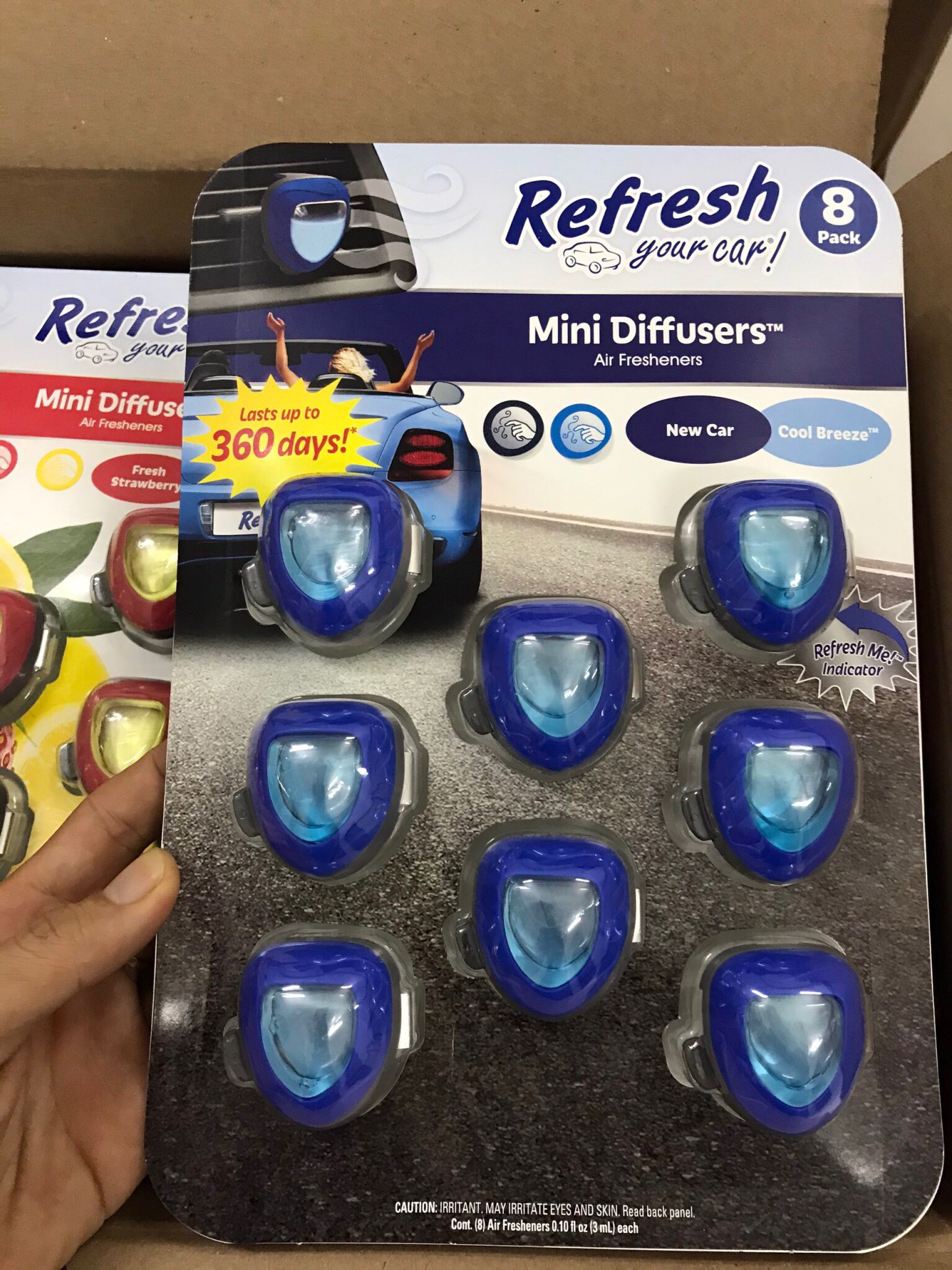 [HCM]Nước hoa cài điều hòa xe hơi Refresh your car