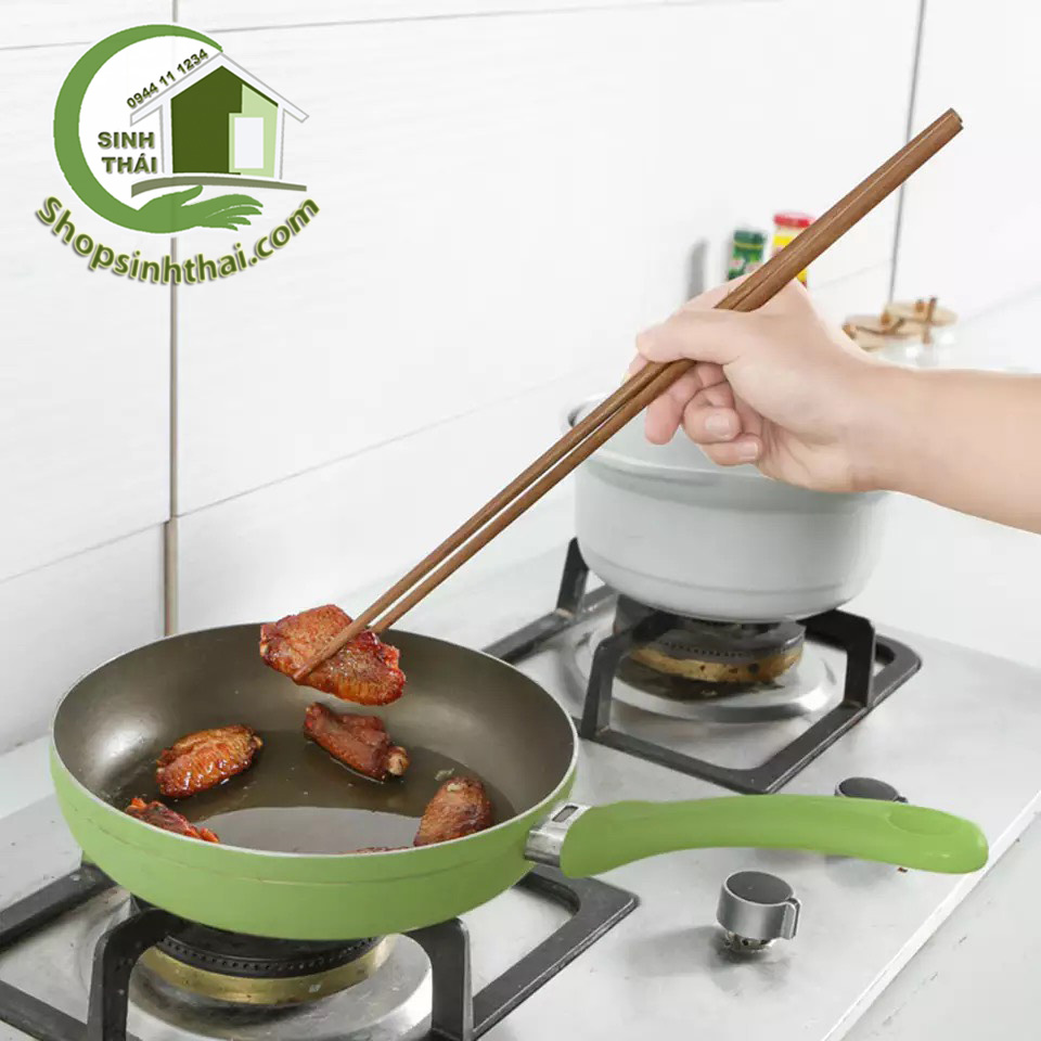 Đũa bếp gổ dừa - đũa dài xào nấu dài 39cm -
