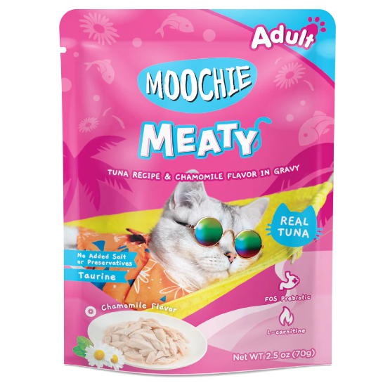 Pate cho mèo Moochie nhập khẩu Thái Lan gói 70g