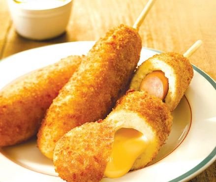 Hotdog phô mai gói 8 cây
