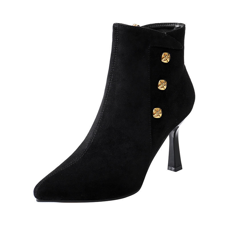 Giày boot nữ phong cách Hàn Quốc B177