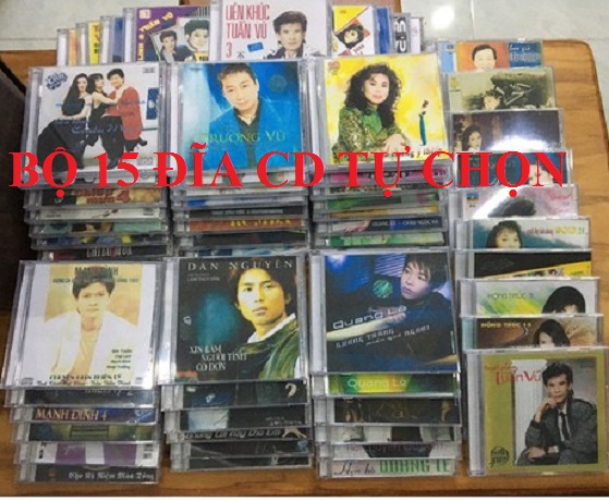 [MDCD] BỘ 15 ĐĨA CD TỰ CHỌN