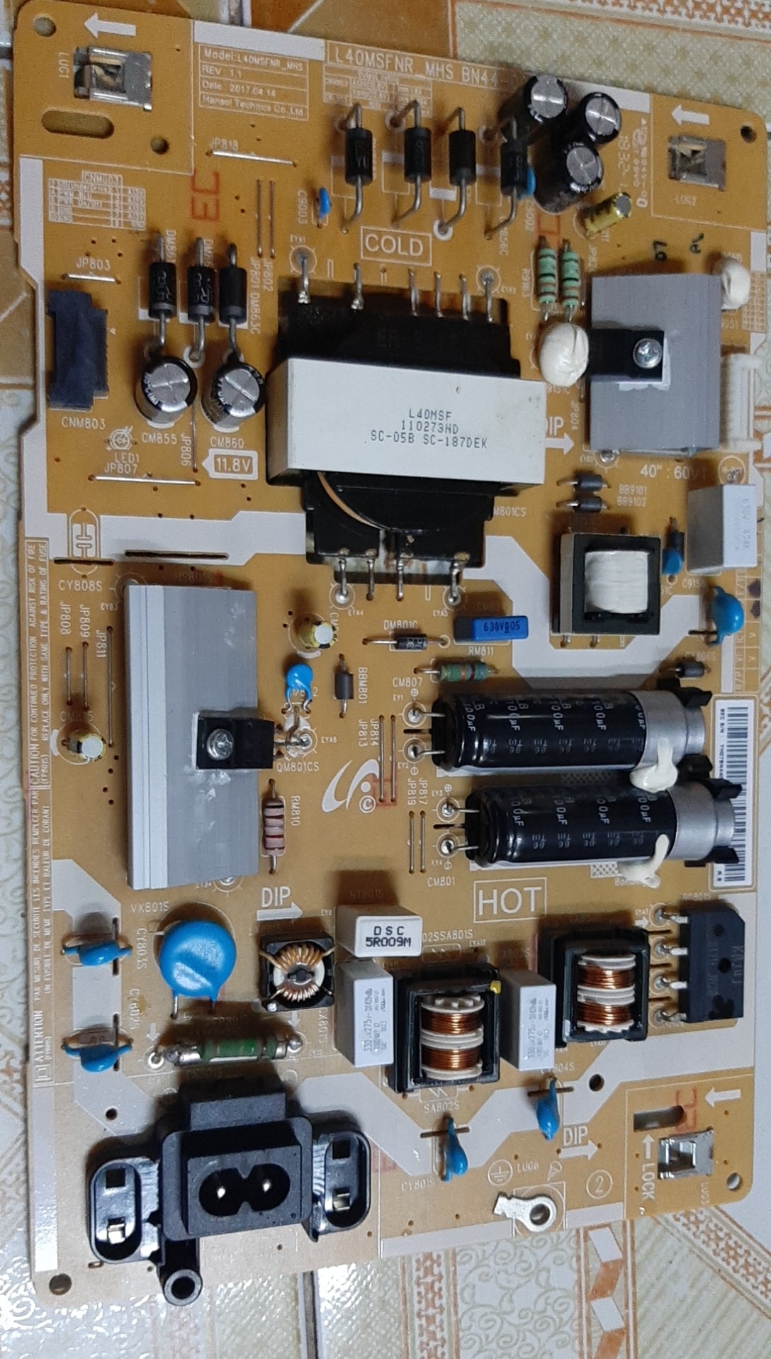 Bo mạch 40J5200DK, 40J5250DK