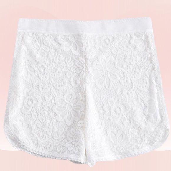 Quần Đùi Ren Váy Mặc Trong Kiểu Hoa Cúc  019