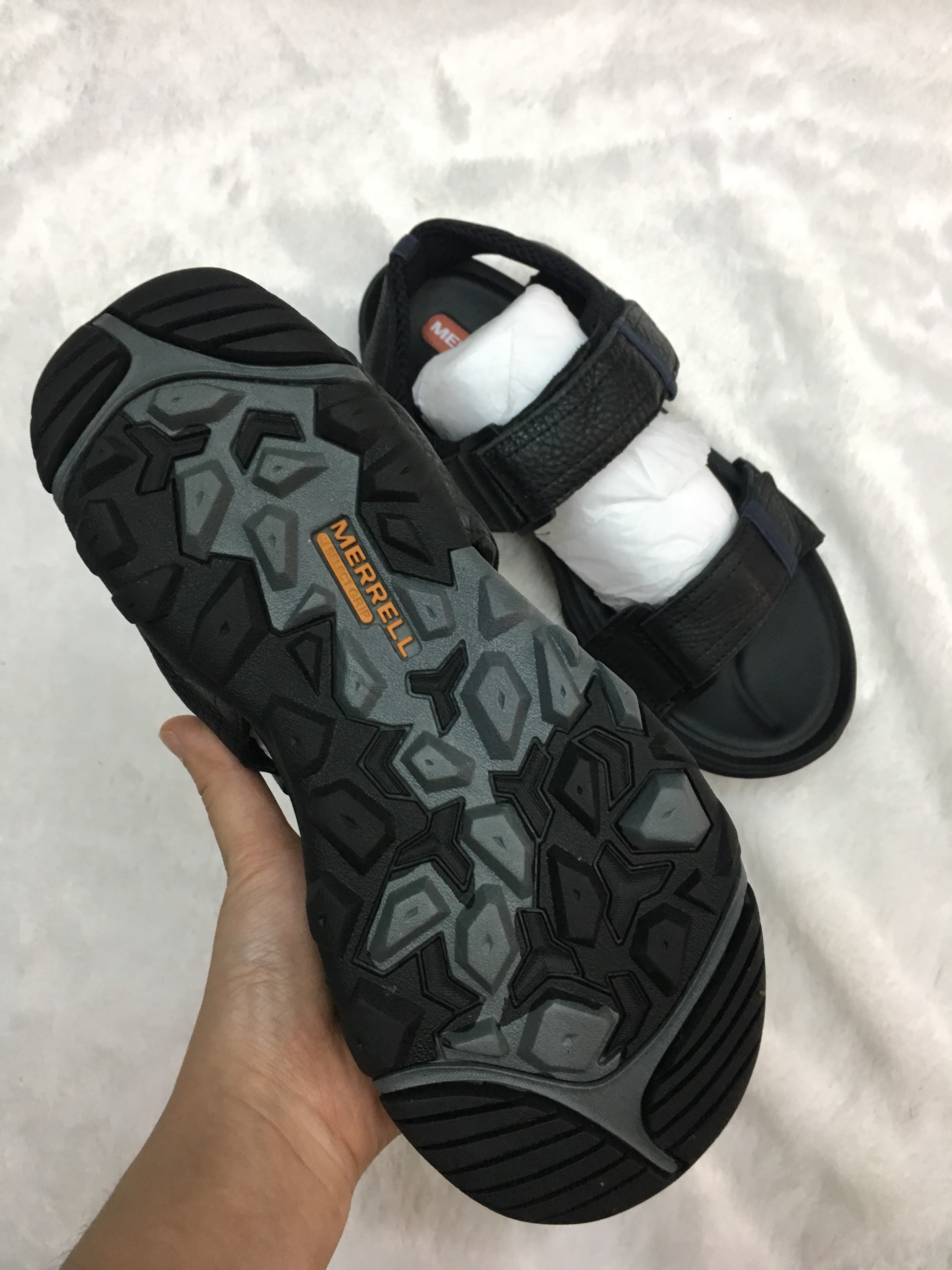 Sandal da nam size nhỏ 38/39-SALE