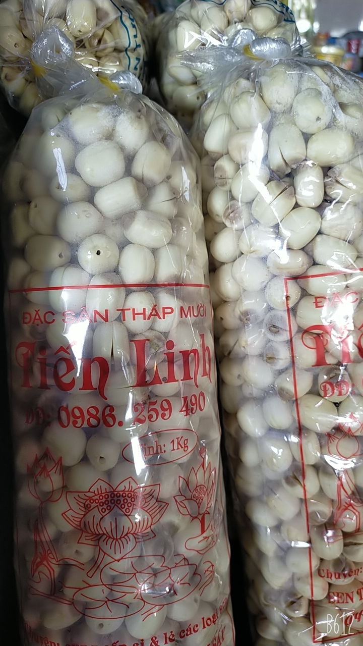HẠT SEN SẤY KHÔ ĐỒNG THÁP 1KG