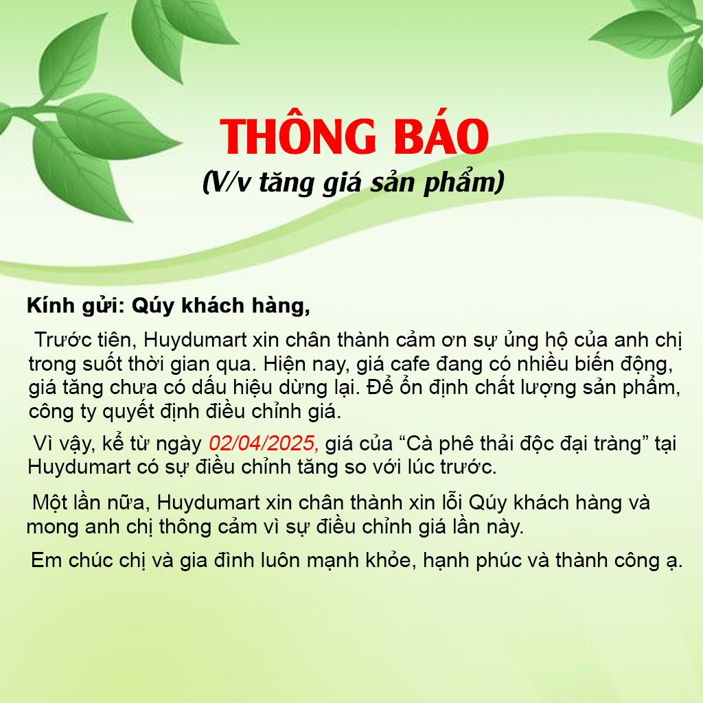 Cà phê xanh thải độc đại tràng, cà phê thải độc (1kg gồm 80 túi lọc), cà phê thụt tháo đại tràng 100% cà phê Robusta mộc (chưa rang) Gerson Coffe