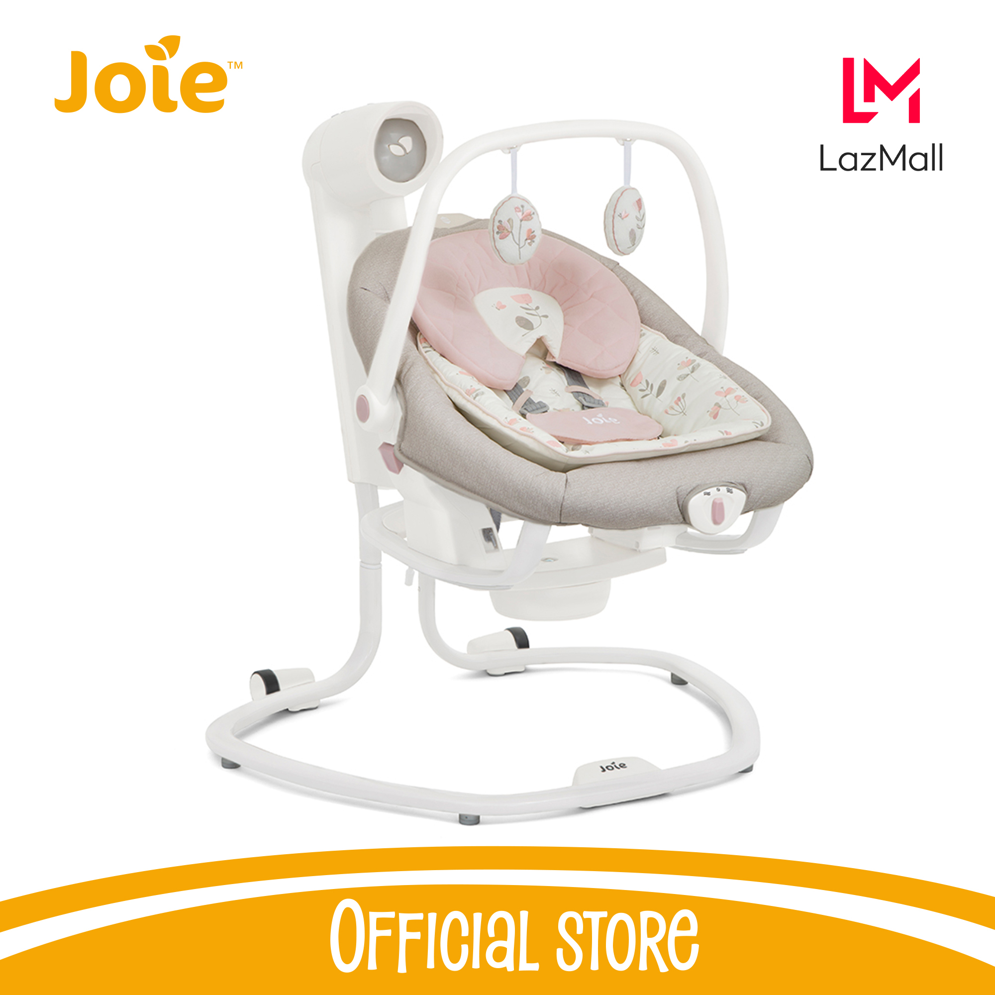 Nôi đưa trẻ em Joie Serina 2in1