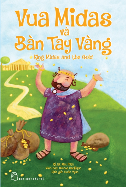 Sách nxb trẻ - usborne. vua midas và bàn tay vàng