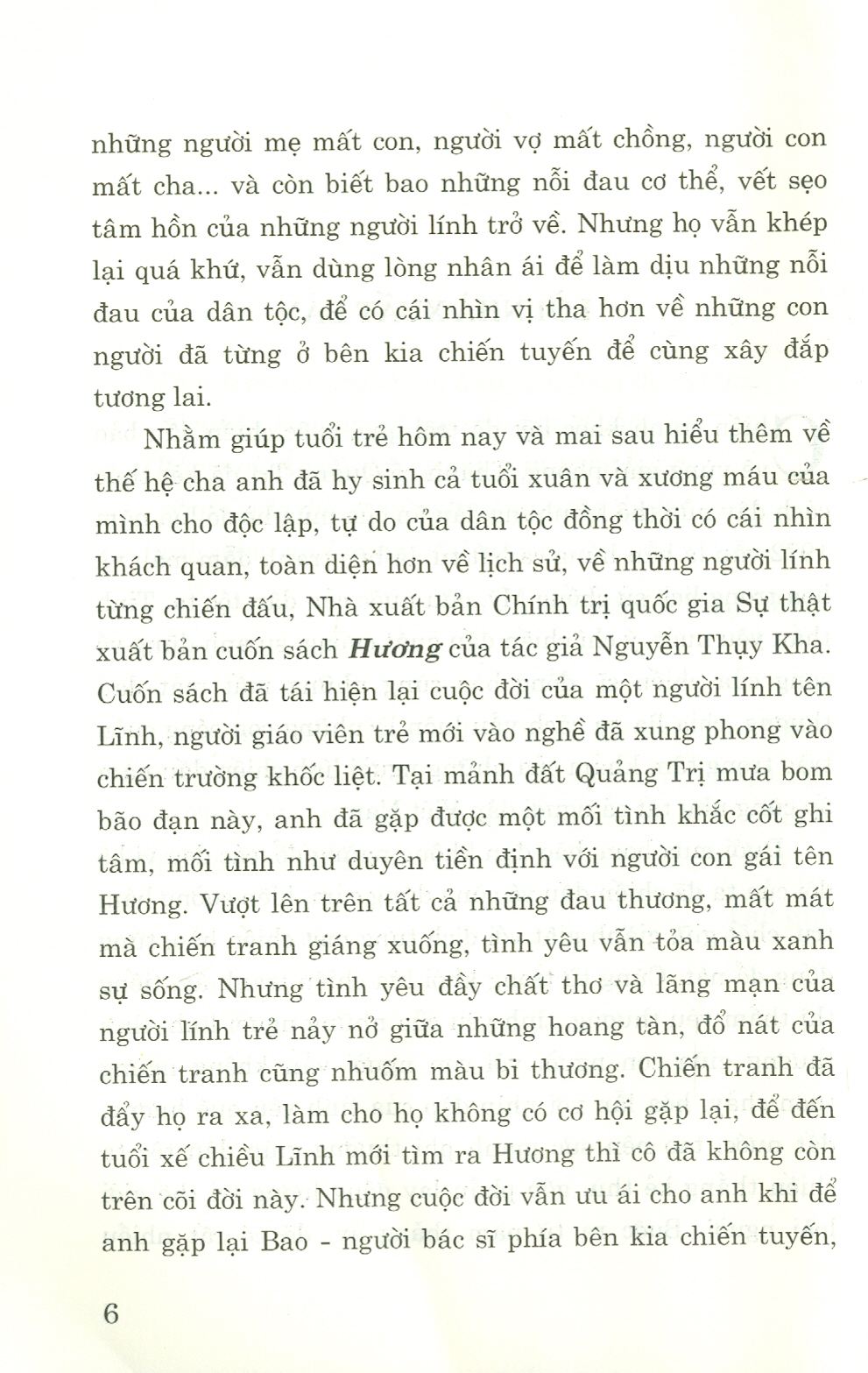 Hương (Tiểu Thuyết)
