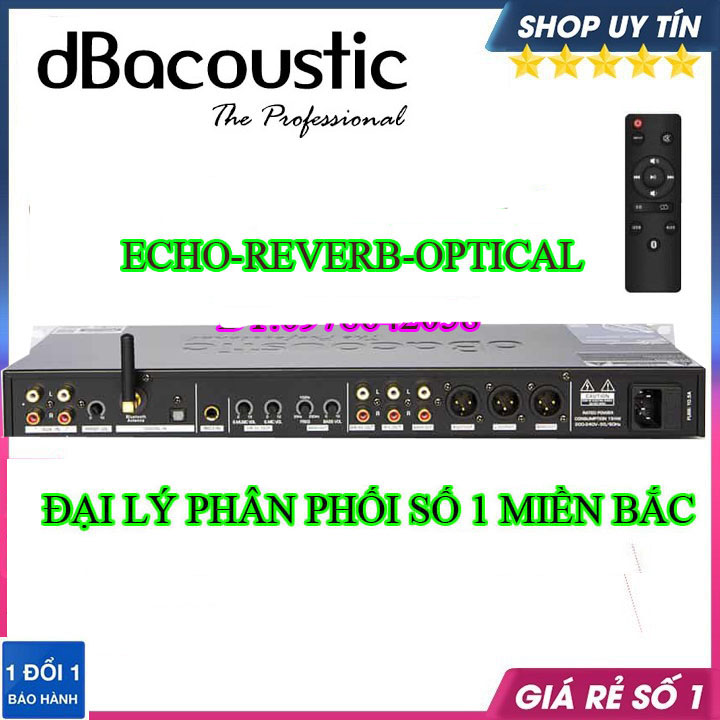 vang db acoustic km 330 pro- 48 BIT, Cổng quang, Bluethooth