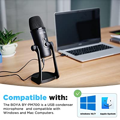 [HCM]BOYA BY-PM700 - Micro thu âm USB BOYA BY PM700 / Mic USB Boya PM700 - Bảo hành 12 tháng