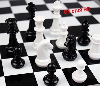 Bàn cờ vua lớn 35 cm có nam châm