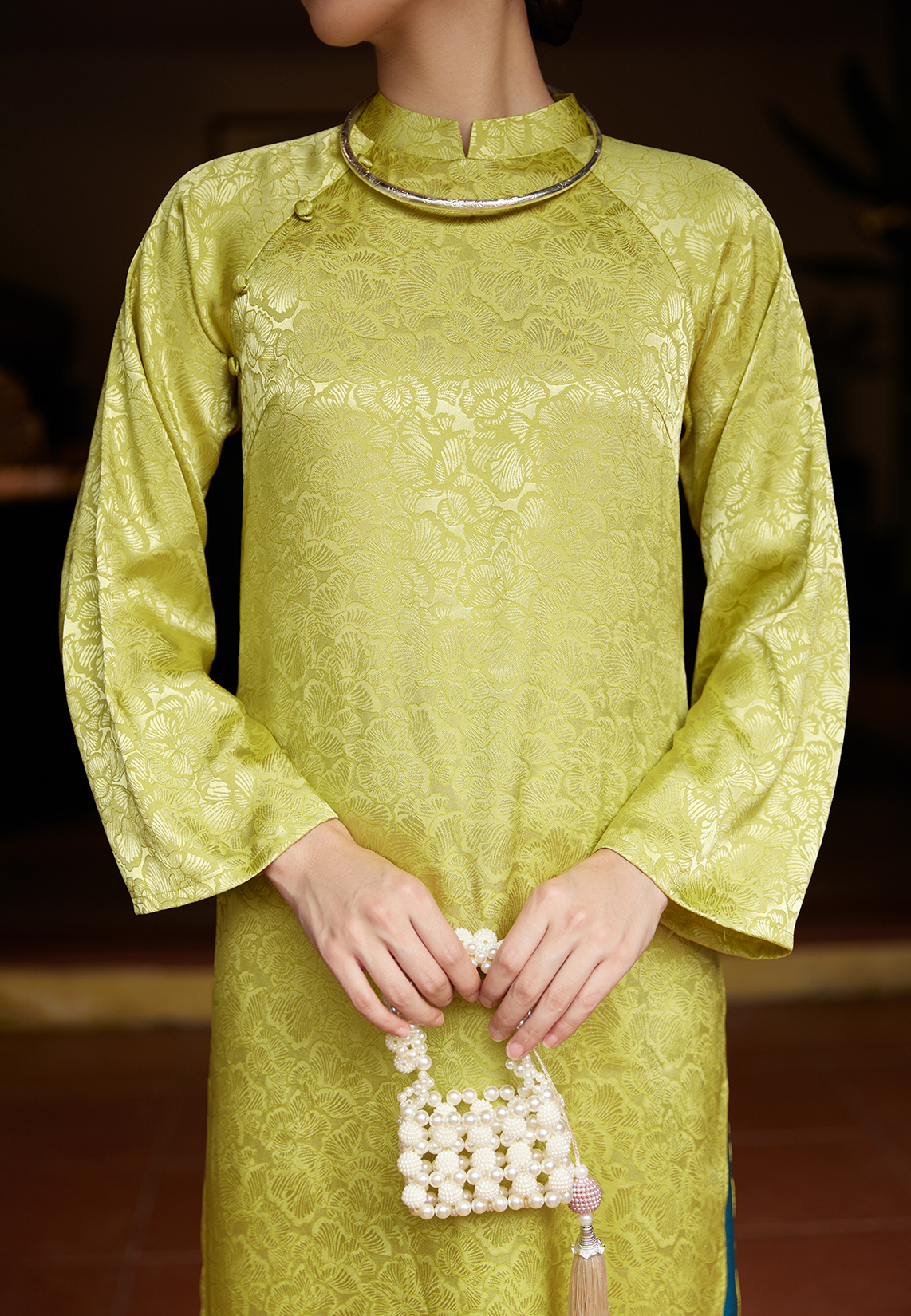 Nosbyn - Áo Dài Mộc Trà - N311-D002