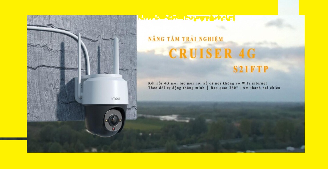 Camera Imou S21FTP dùng sim 4G có đèn có loa - IMOU SIM 4G - CAMERA DÙNG SIM