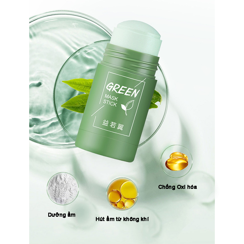 Thanh lăn mặt nạ trà xanh Green mask stick