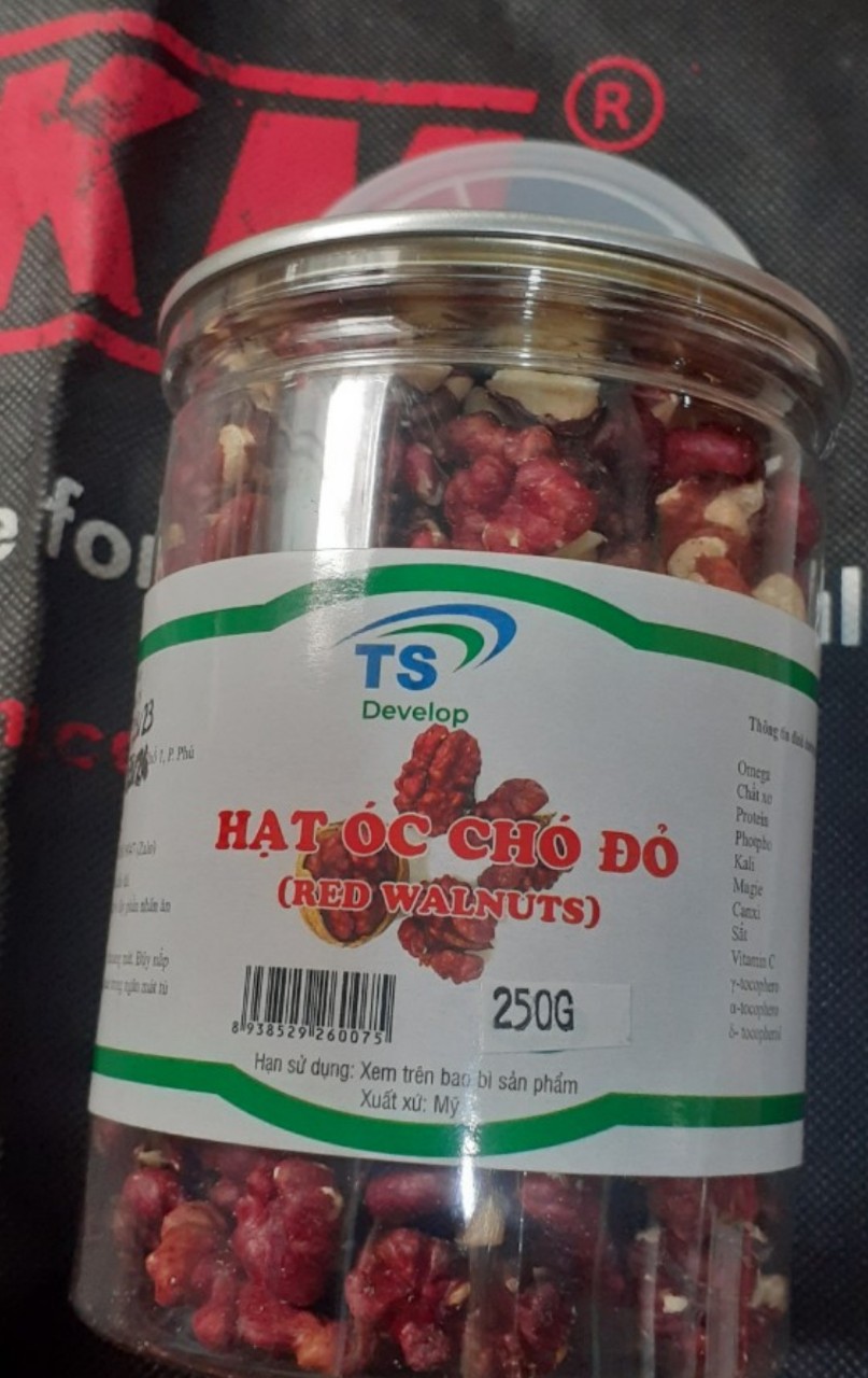 Nhân óc chó đỏ Mỹ  150g