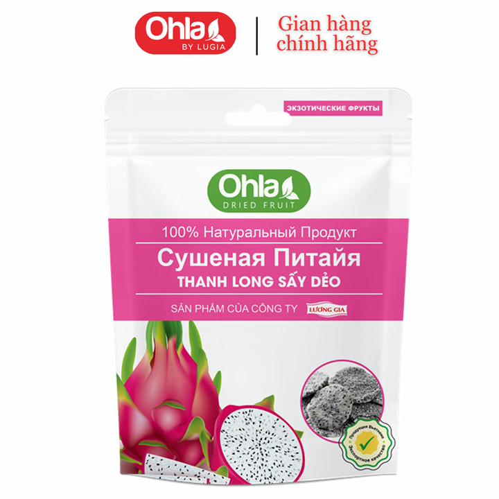 Thanh long sấy dẻo Ohla - 500g