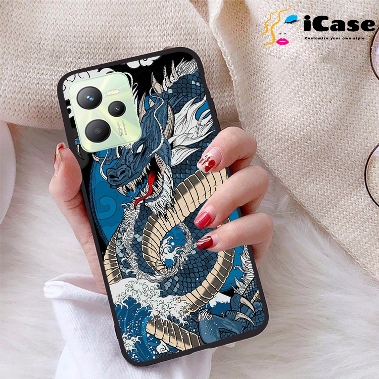Ốp lưng Realme C35 viền dẻo TPU BST Rong