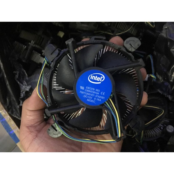 Fan box rin cpu Intel dùng cho sk 115511501151 - fan đã vệ sinh sạch đảm bảo đúng cấu hình đúng hiệu năng như cam kết đa dạng mẫu mã kích cỡ