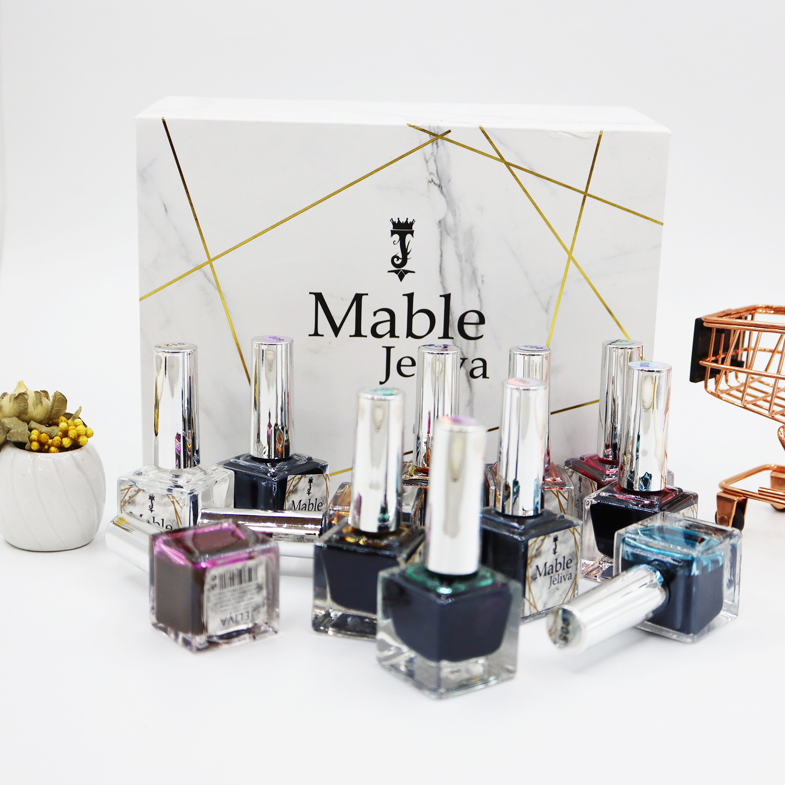 Set cồn loang nail JELIVA 15 màu
