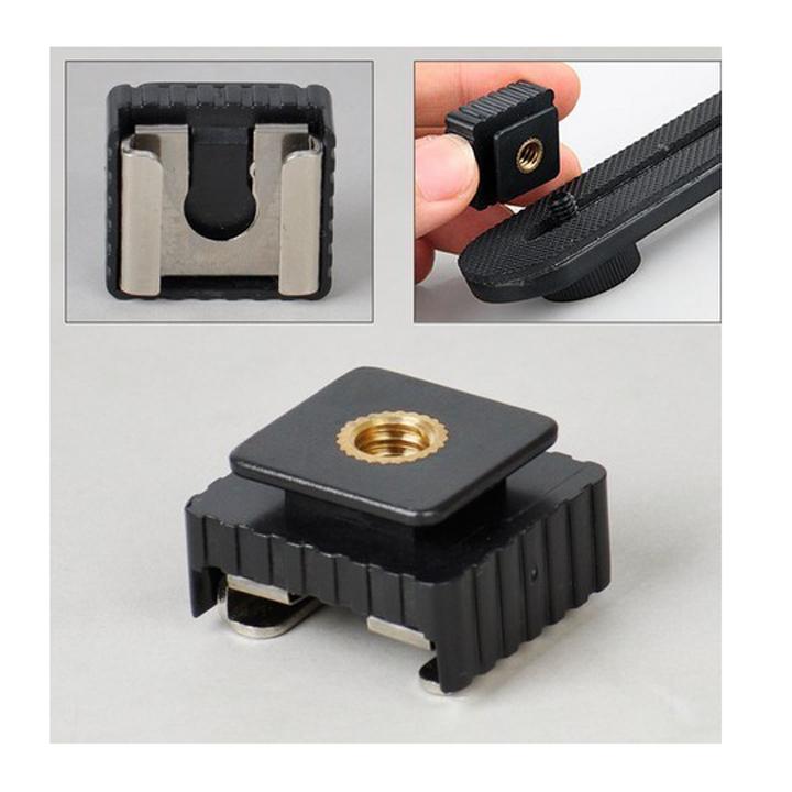 Adapter 1/4 tripod chuyển sang chân flash hot shoe SC-6