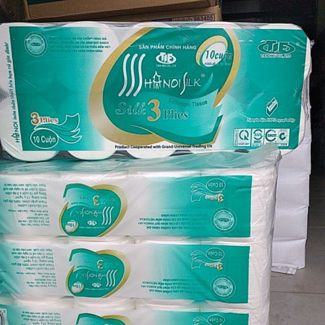 GIẤY VỆGIẤY VỆ SINH HÀ NỘI 3 LỚP