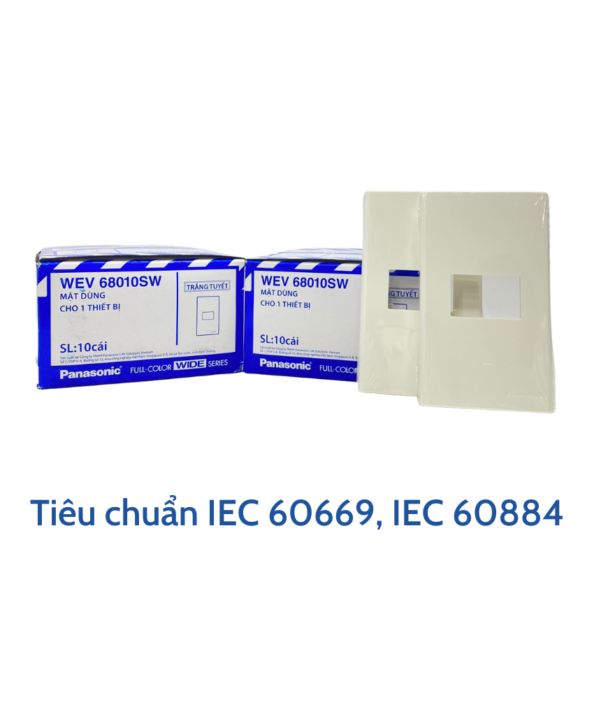 Mặt Dùng Cho 1 Thiết Bị, 2 Thiết Bị, 3 Thiết Bị, 4 Thiết Bị, hoặc 6 Thiết Bị - WIDE PANASONIC