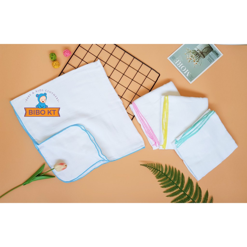 Khăn tắm vải gạc Nhật ( vải xô ) siêu hút  lớn 80×80 cm
