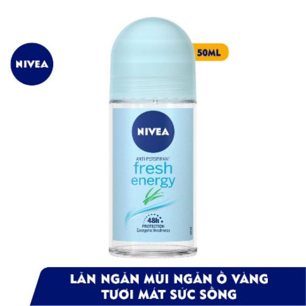 Lăn ngăn mùi Nivea tươi mát sức sống dành cho Nữ (50ml) nhập khẩu