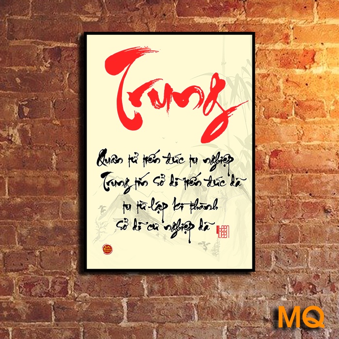 Thu phop chu "trung" - tranh thu phop dep