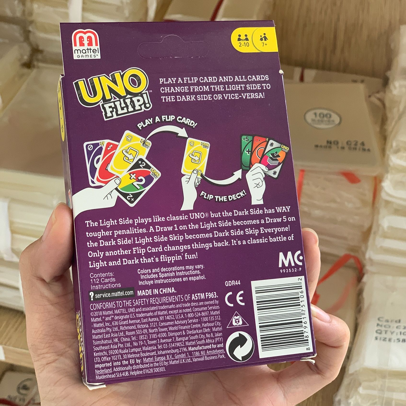 [HCM] Boardgame - Trò chơi thẻ bài Uno Flip!