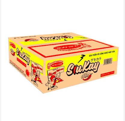 ( Thùng 24 gói ) Mì SiuKay Bò 127g