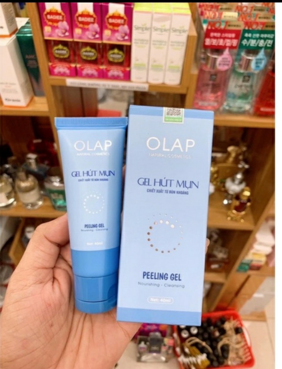 Gel hút mụn Olap - Gel lột mụn