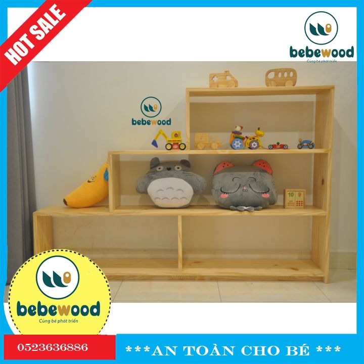 Kệ để đồ chơi và sách