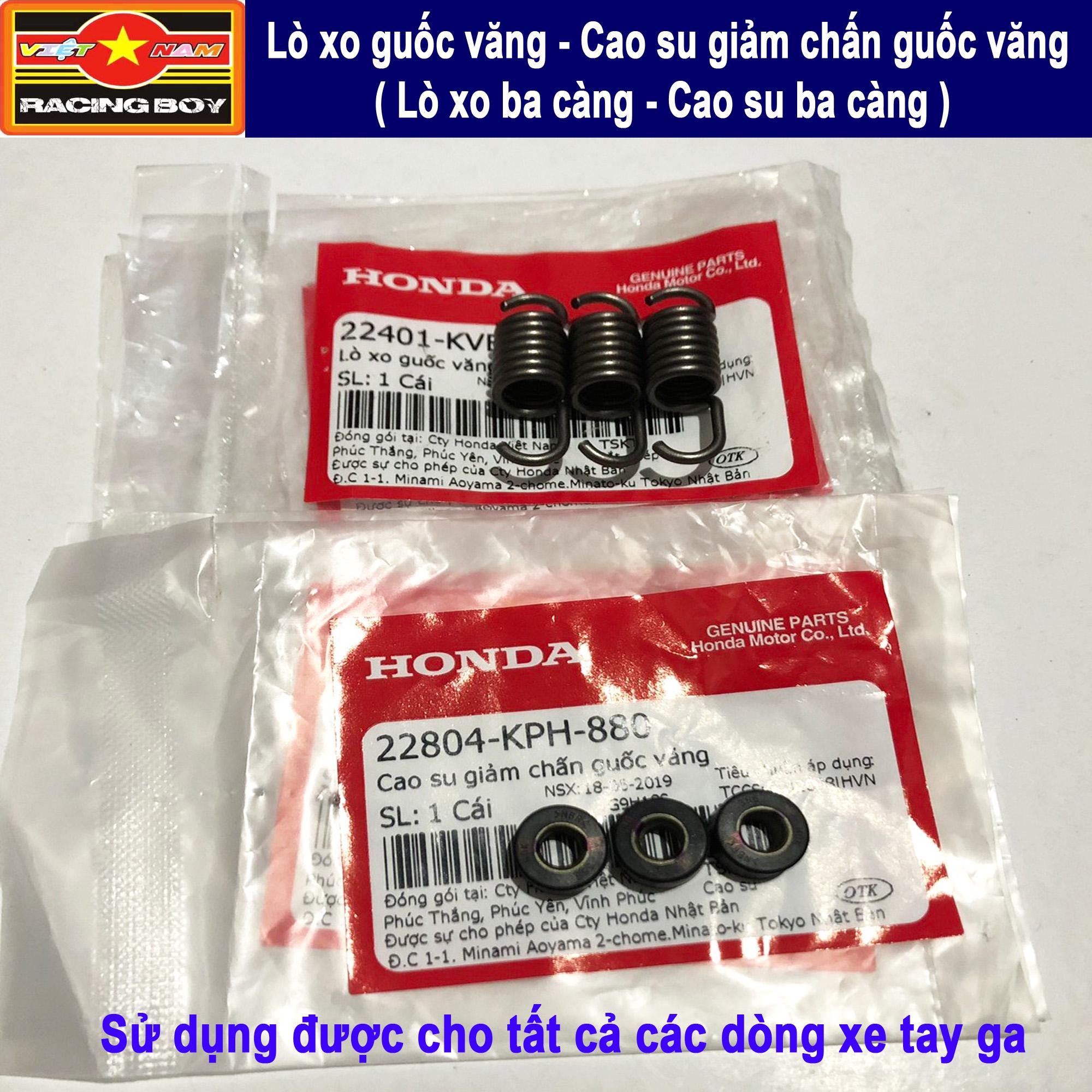 Combo Lò xo ba càng và Cao su ba càng