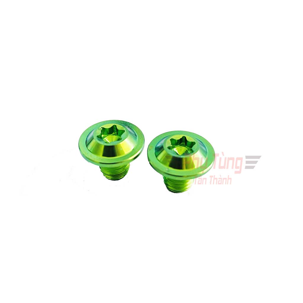 Ốc Lòng Đĩa Titanium GR5 8li10 Dù Mỏng Titanium GR5 Cho Các Dòng Xe Winner-Sonic-PTTT