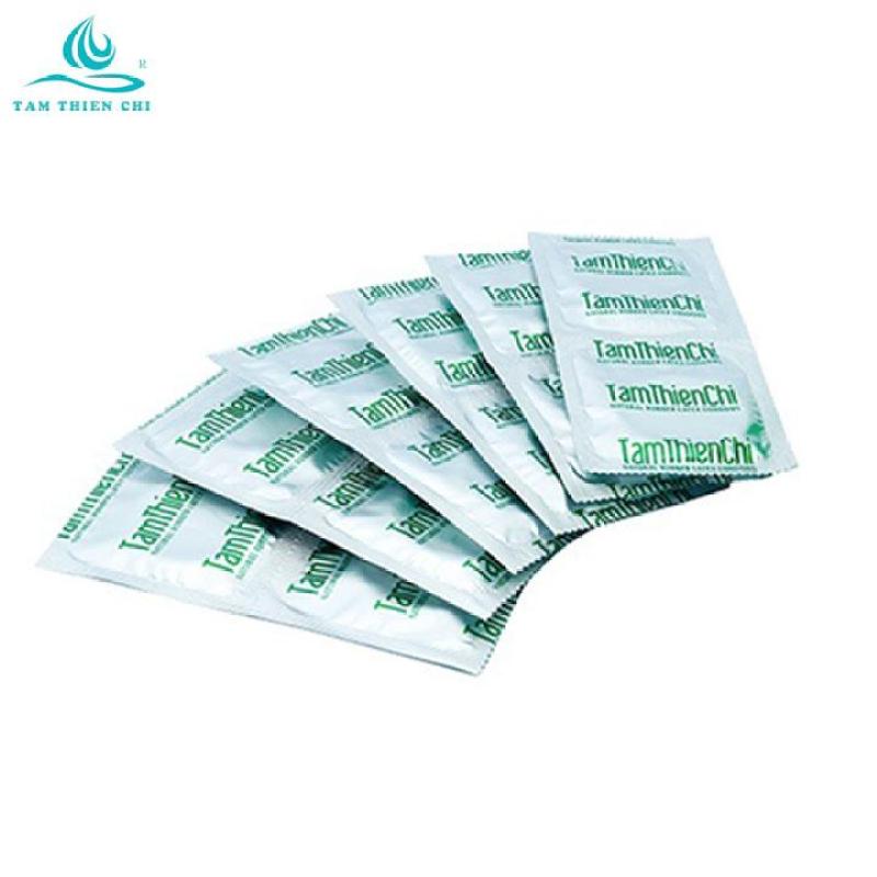 Bao cao su Tâm Thiện Chí TTC FREE STYLE mỏng trơn nhiều dầu bôi trơn bộ 12 chiếc