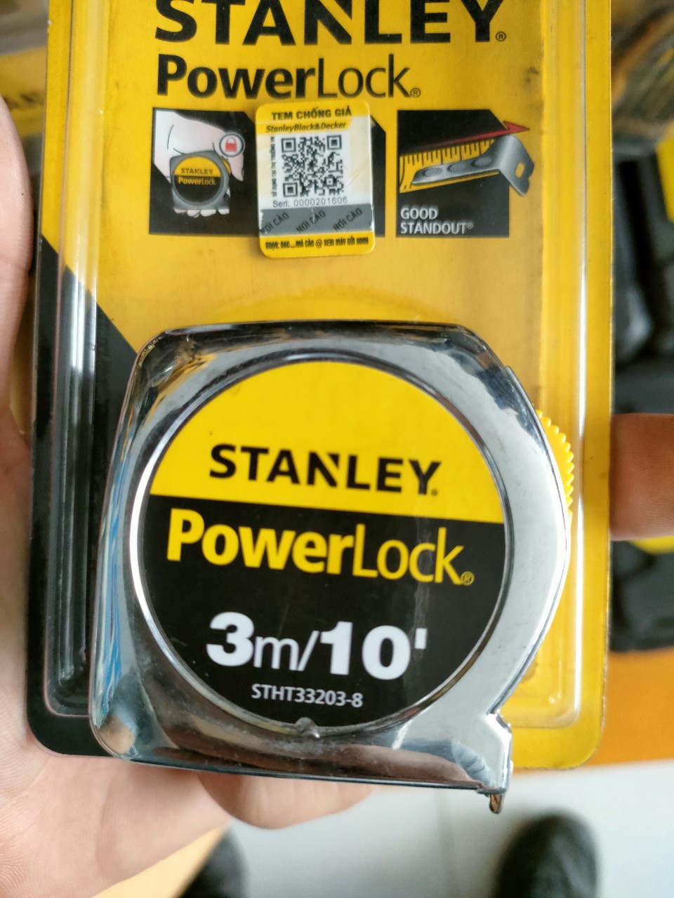 Thước cuộn thép PowerLock Stanley STHT33203 - STHT33158