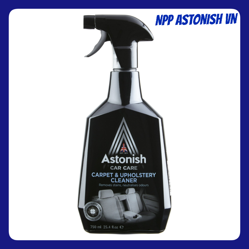 BÌNH XỊT VỆ SINH GHẾ XE Ô TÔ BỌC VẢI NỈ ASTONISH C1526 750ml