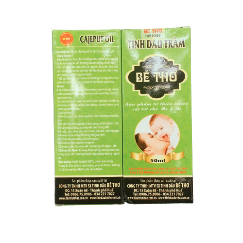 [HCM]TINH DẦU TRÀM CHO BÉ - BÉ THƠ 50ml