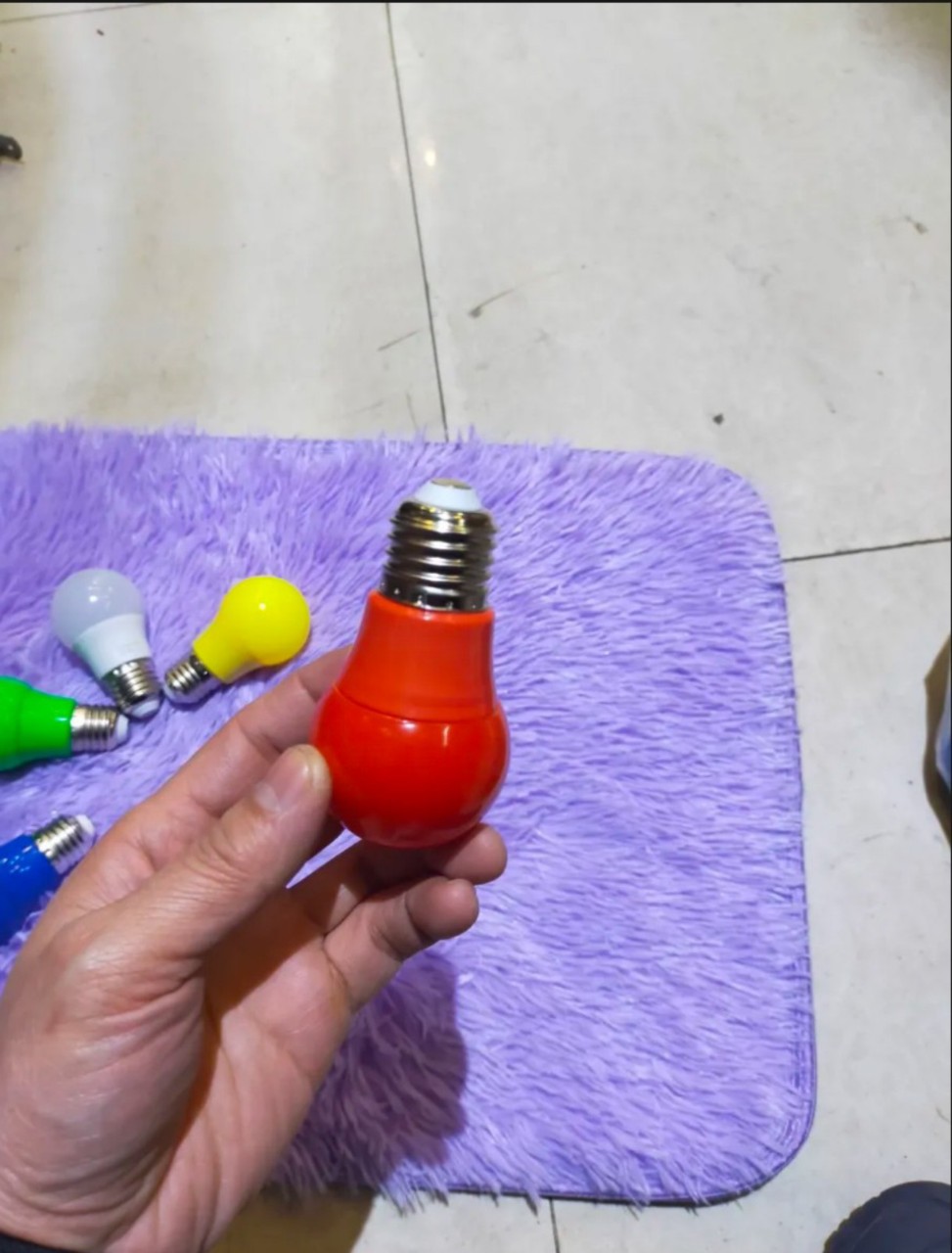 Bóng đèn led 3w đủ màu